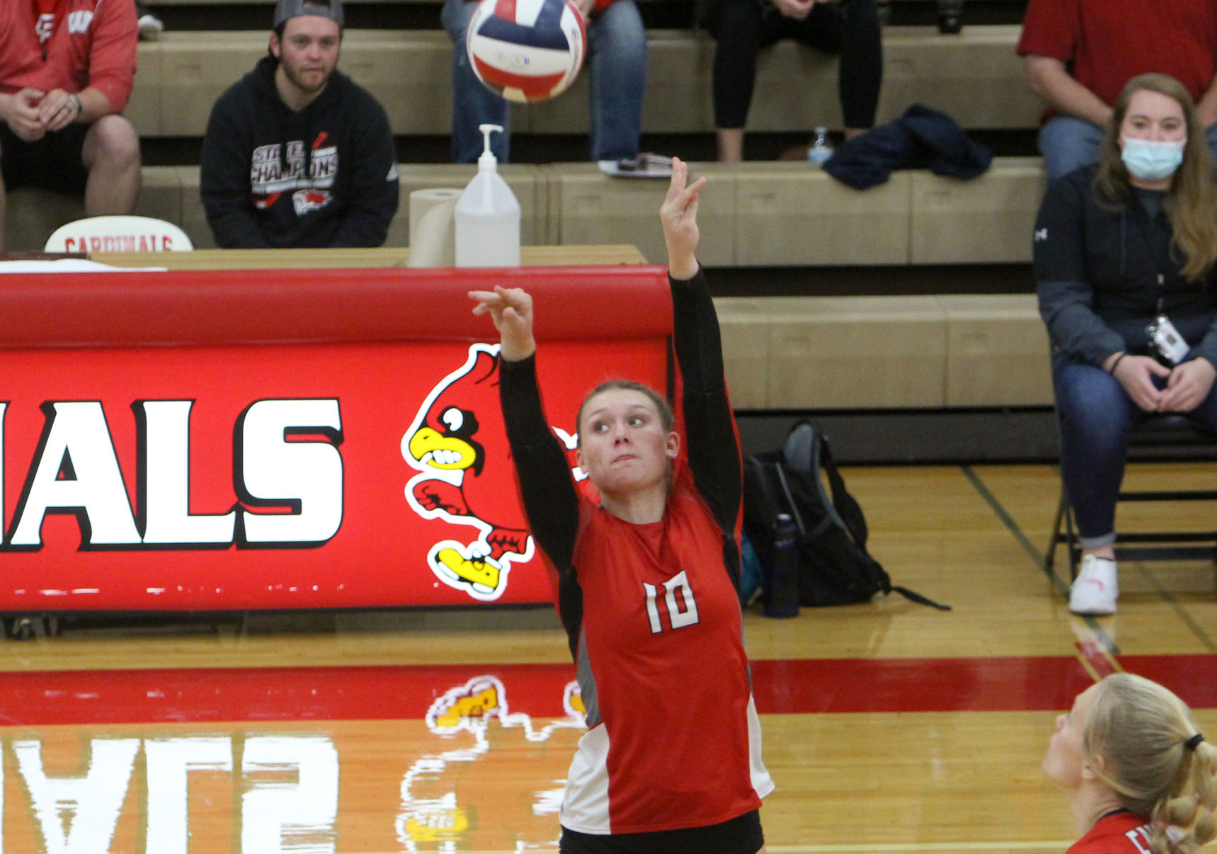 Hudson at Chi-Hi volleyball 10-23-21